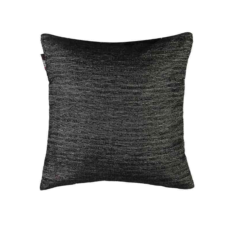 Cushion Cover Sets - Solid Era Cushion Cover - Black - Set Of Five