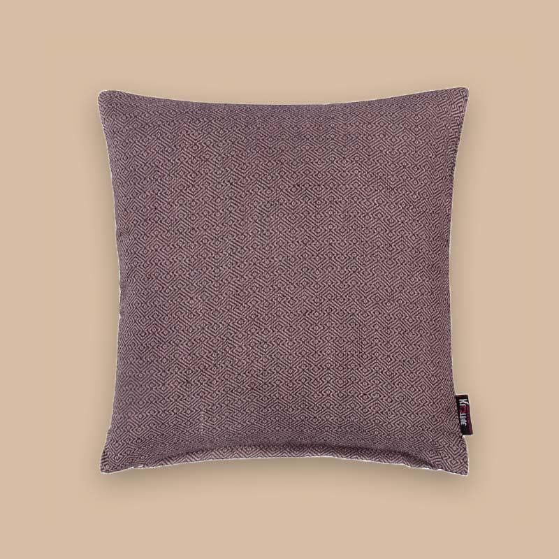 Cushion Cover Sets - Symmetry Cushion Cover - Maroon - Set Of Five