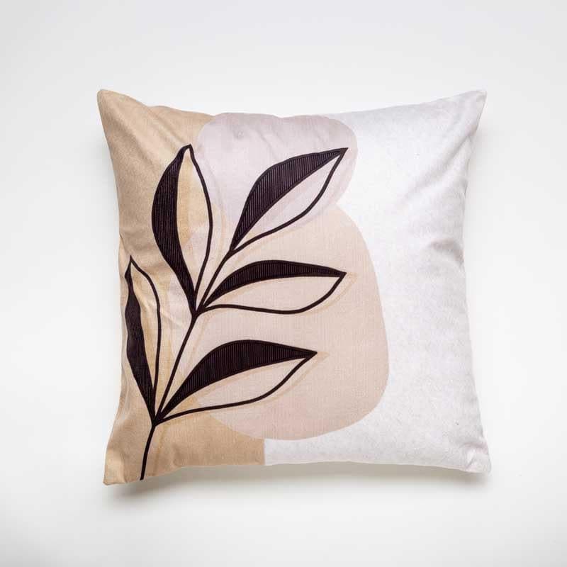 Buy The Painted Leaf Printed Cushion Cover - Set Of Two Cushion Cover Sets from Vaaree