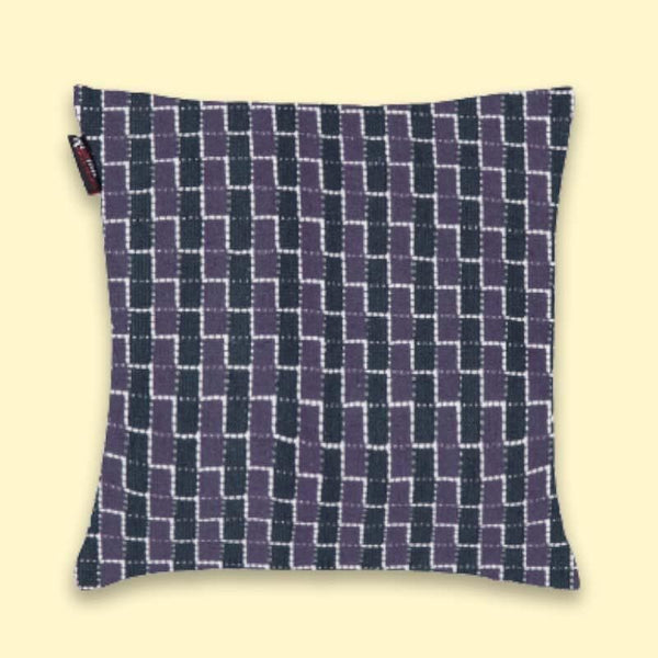 Cushion Cover Sets - Tiles Cushion Cover - Blue - Set Of Five