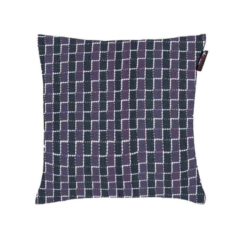 Buy Tiles Cushion Cover - Blue - Set Of Five Cushion Cover Sets from Vaaree