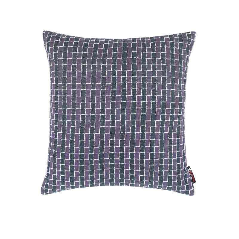 Cushion Cover Sets - Tiles Cushion Cover - Grey - Set Of Five