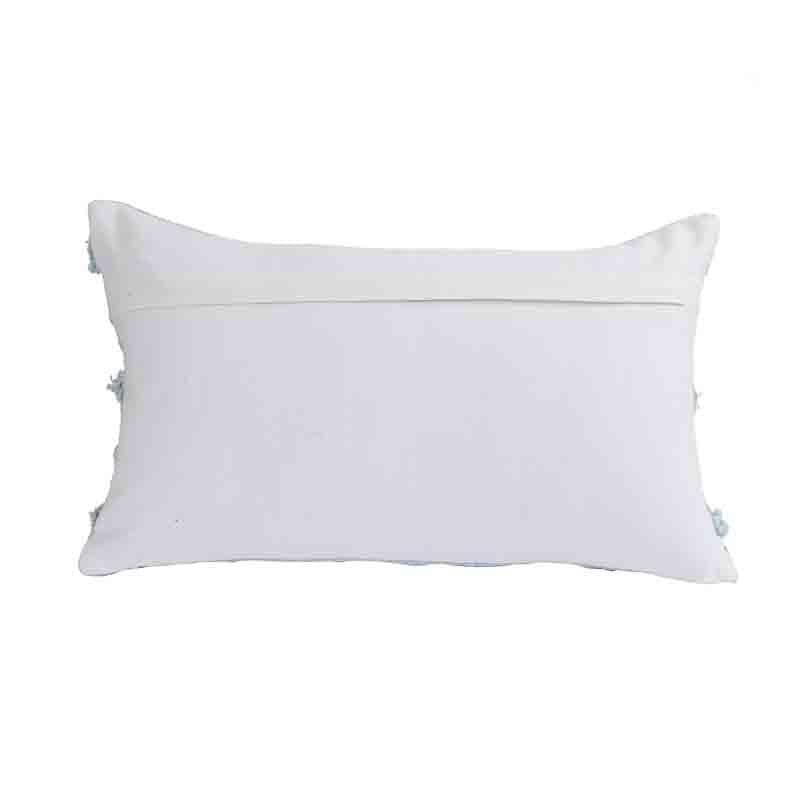 Buy Tinsel Cushion Cover - (Blue) - Set Of Two Cushion Cover Sets from Vaaree