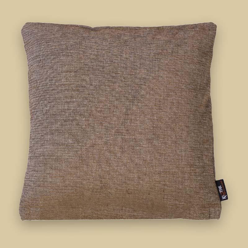 Cushion Cover Sets - Tweed Cushion Cover - Brown - Set Of Five