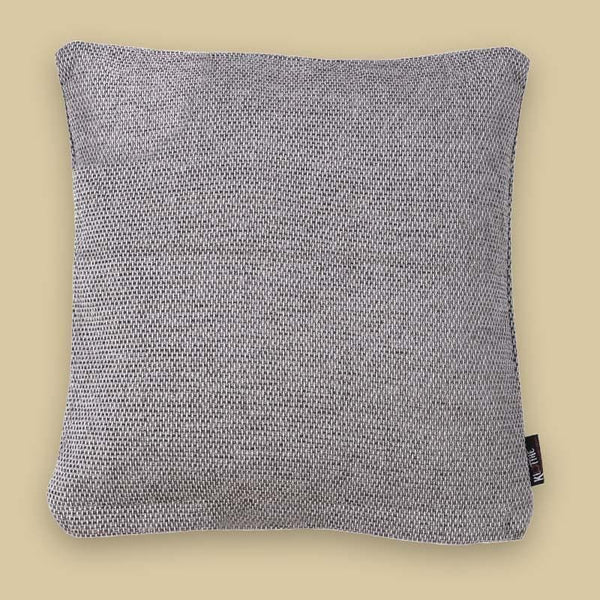 Cushion Cover Sets - Tweed Cushion Cover - Grey - Set Of Five