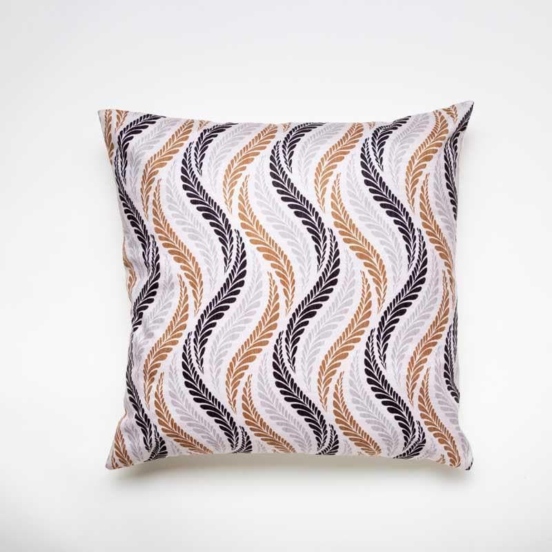 Cushion Cover Sets - Wavy Abstraction Printed Cushion Cover - Set Of Two