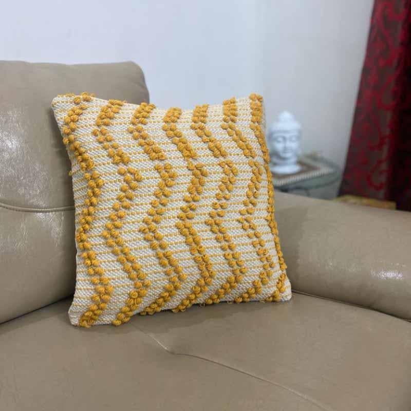 Buy Amanda Tufted Cushion Cover Cushion Covers from Vaaree