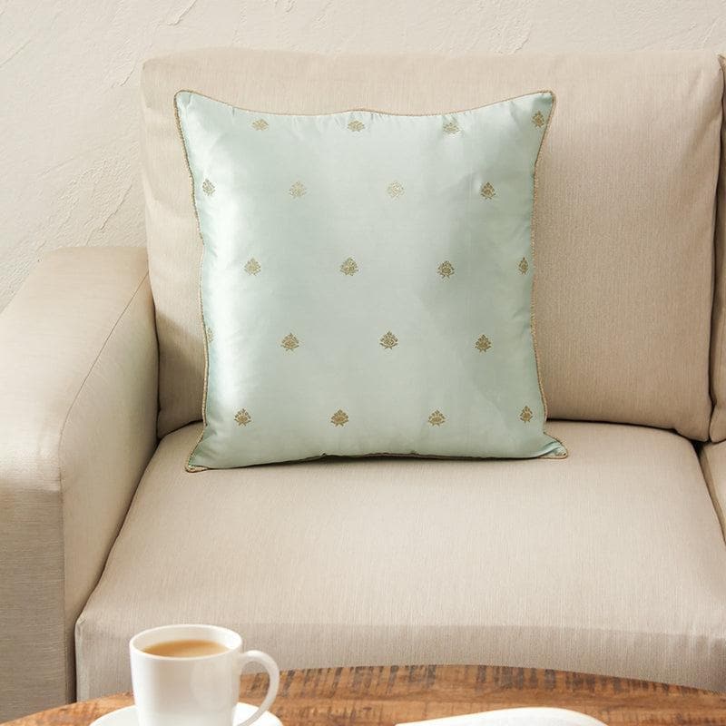 Buy Amber Cushion Cover - Green Cushion Covers from Vaaree