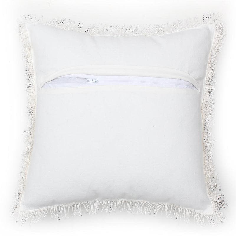 Buy Laher Cushion Cover - Grey Cushion Covers from Vaaree