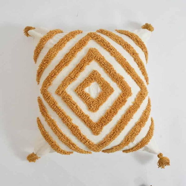 Buy Cushion Covers - Caramel Queen Cushion Cover at Vaaree online