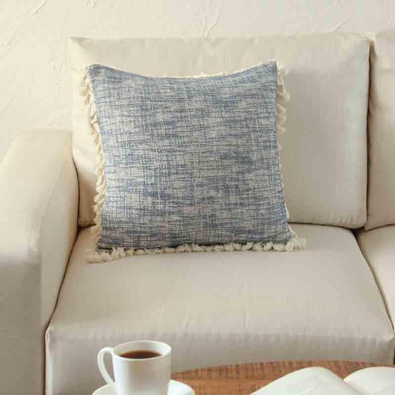 Buy Arabian Sea Cushion Cover - Blue Cushion Covers from Vaaree