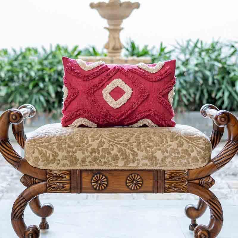 Buy Double Diamond Cushion Cover Cushion Covers from Vaaree