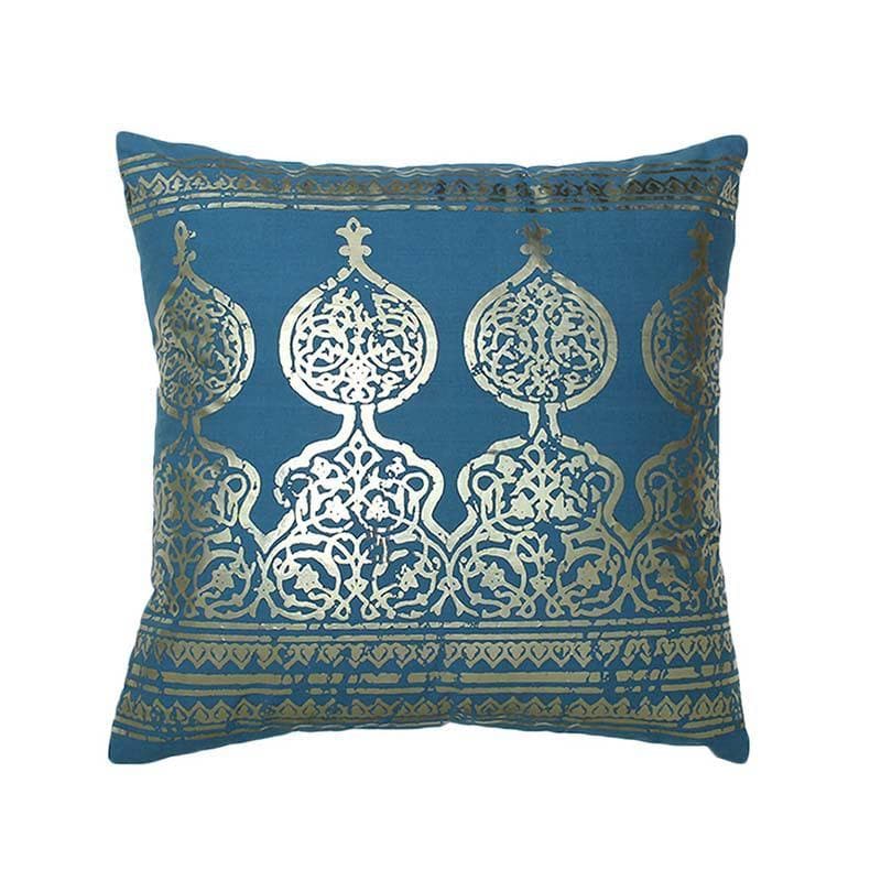 Buy Ethnic Era Cushion Cover - Blue Cushion Covers from Vaaree