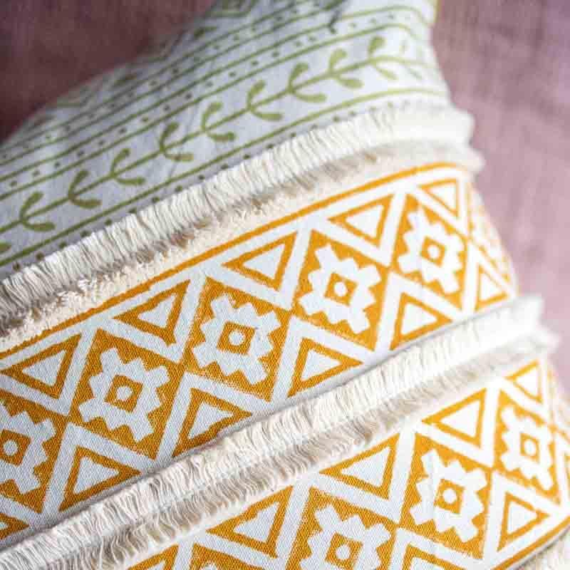 Buy Hello Yellow Cushion Cover Cushion Covers from Vaaree