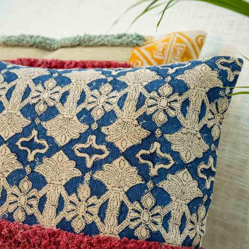 Buy Indigofera Cushion Cover Cushion Covers from Vaaree