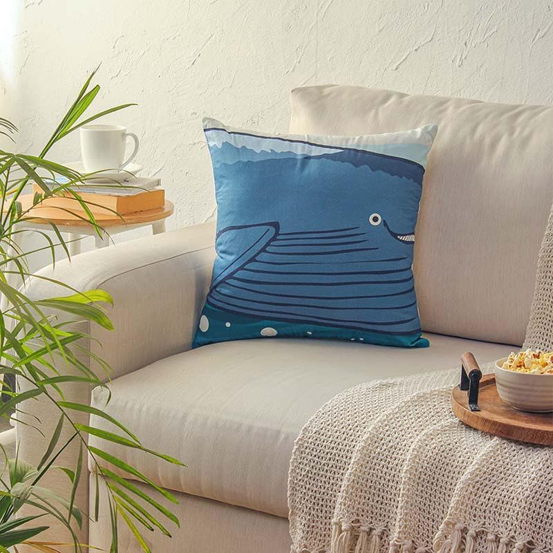 Cushion Covers - It's a Whale body Cushion Cover