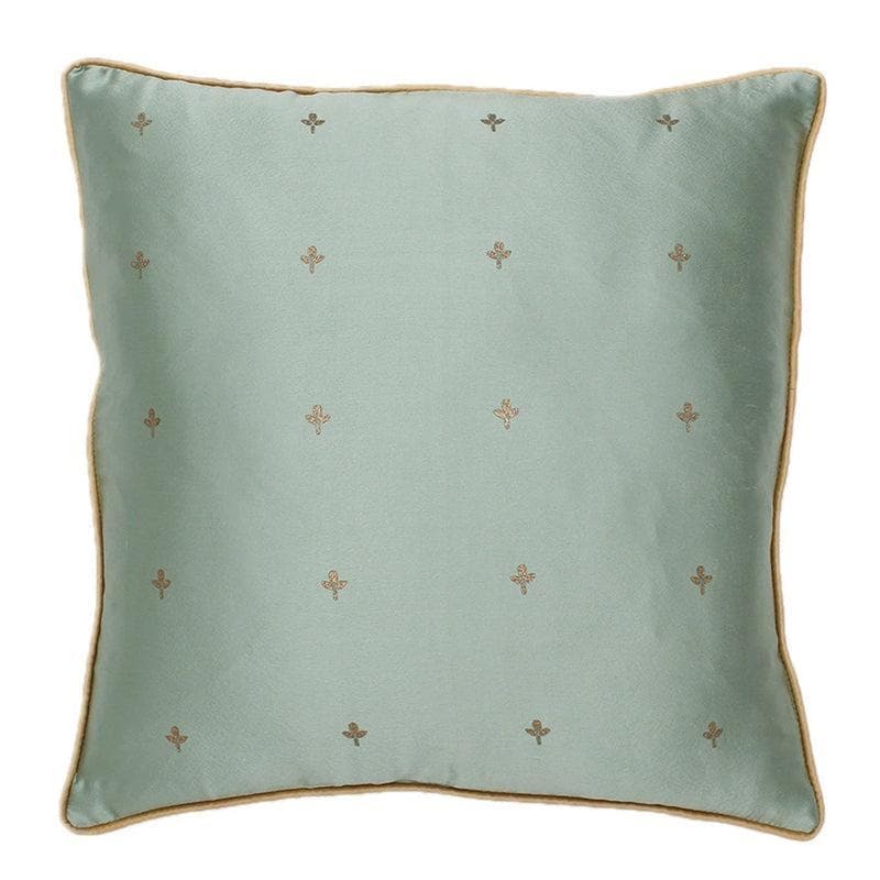 Buy Petite Petalled Cushion Cover- Blue Cushion Covers from Vaaree