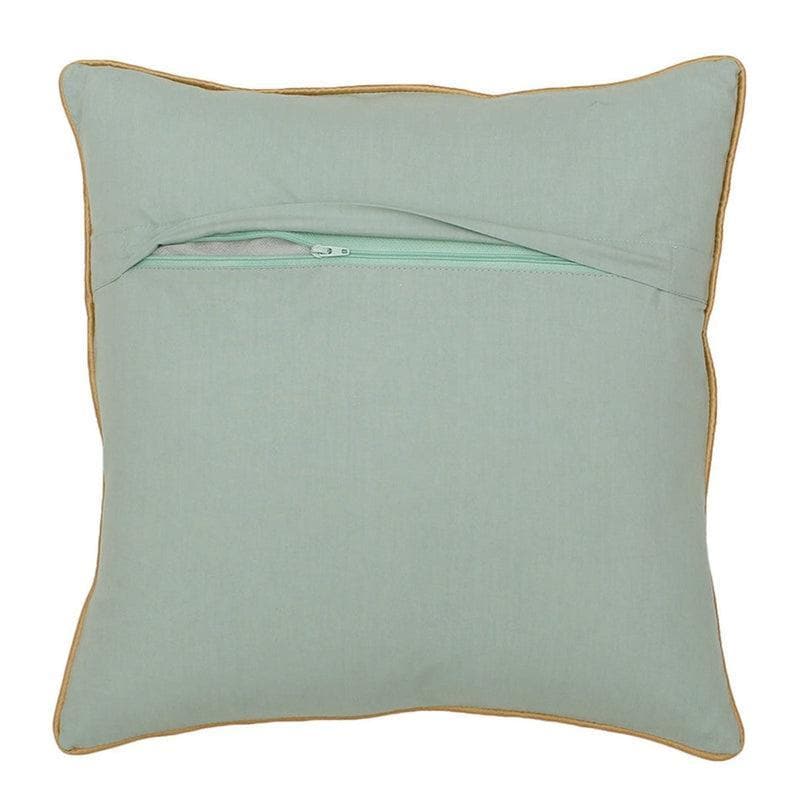 Buy Petite Petalled Cushion Cover- Blue Cushion Covers from Vaaree