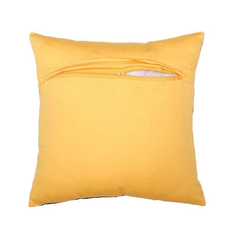 Buy Tyres Screech Cushion Cover - Yellow Cushion Covers from Vaaree