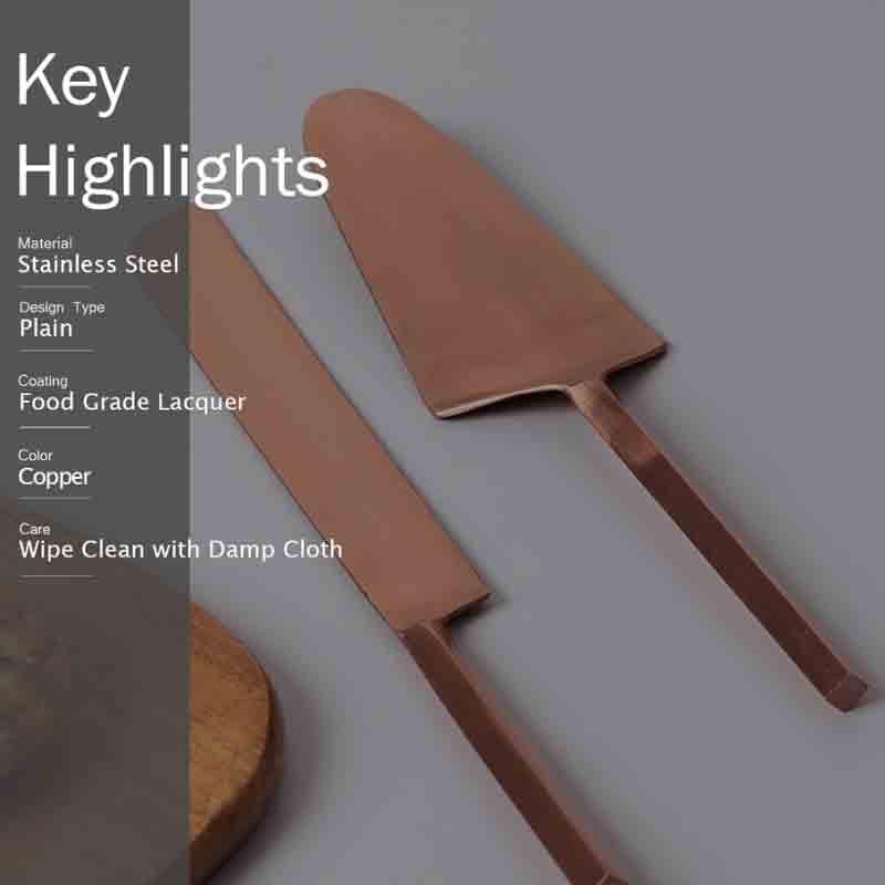 Buy Nora Cheese Knives - Set Of Two Cutlery Set from Vaaree