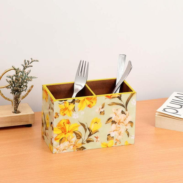 Cutlery Stand - Daffodils Cutlery Stand