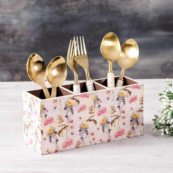 Cutlery Stand - Floral Heavenly Cutlery Holder