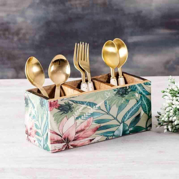 Cutlery Stand - Tropical Haven Cutlery Holder