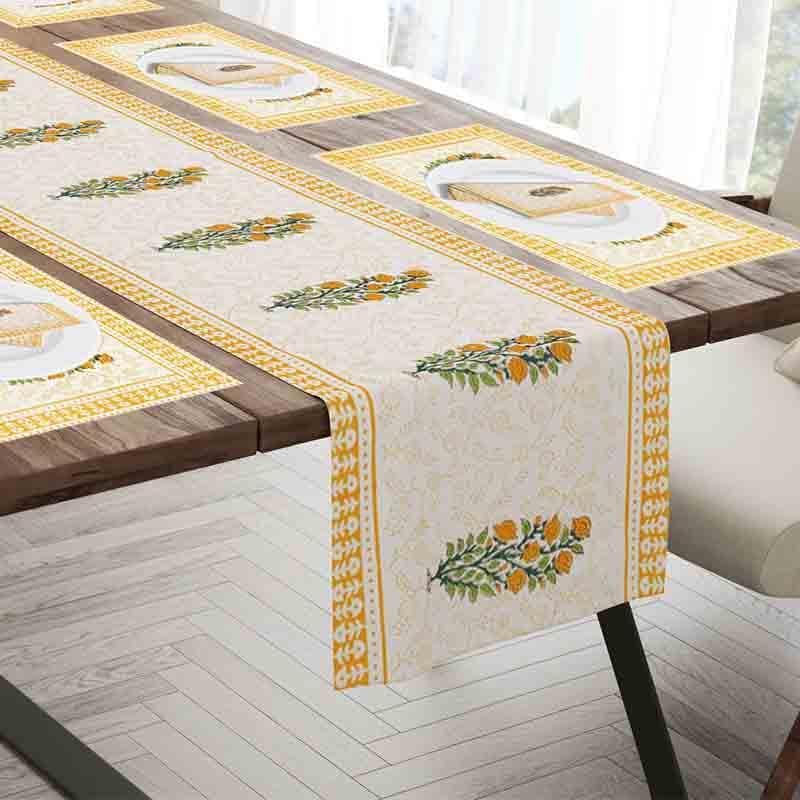 Buy Genda Phool Table Set Dining Mat Set from Vaaree