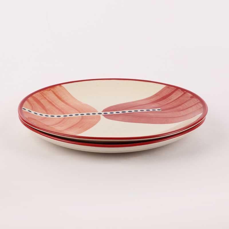 Dinner Plate - Modern Art Dinner Plate - Set Of Two