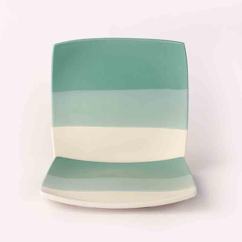 Dinner Plate - Ombre Square Plate - Set Of Two