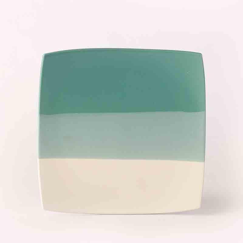 Dinner Plate - Ombre Square Plate - Set Of Two