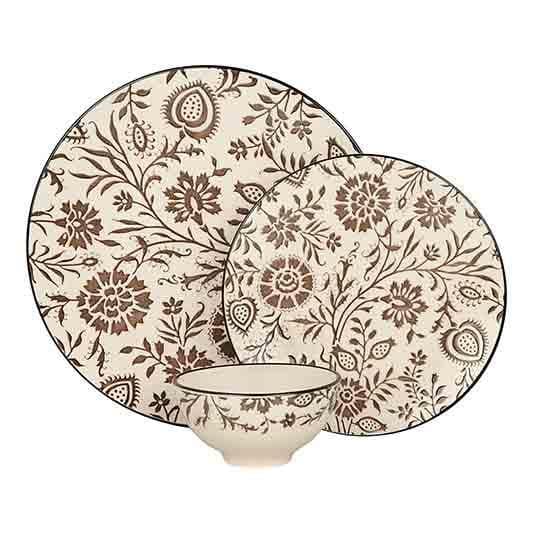 Buy Autumn Desire Dinner Set - 21 Piece Set Dinner Set from Vaaree