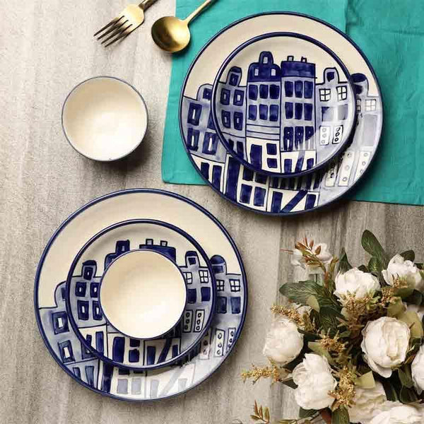 Buy Citylines Dinner Set - Six Piece Set Dinner Set from Vaaree