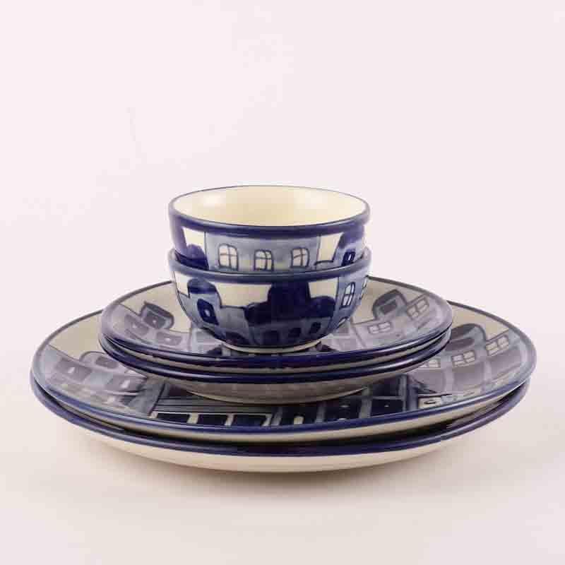 Buy Citylines Dinner Set - Six Piece Set Dinner Set from Vaaree