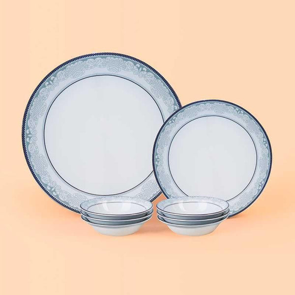 Buy Classic Modern Dinner Set - Eighteen Piece Set Dinner Set from Vaaree