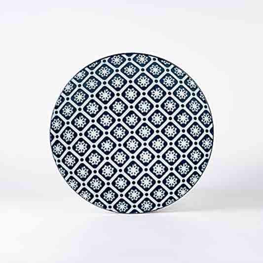 Buy Indulge In Indigo Dinner Set - 21 Piece Set Dinner Set from Vaaree