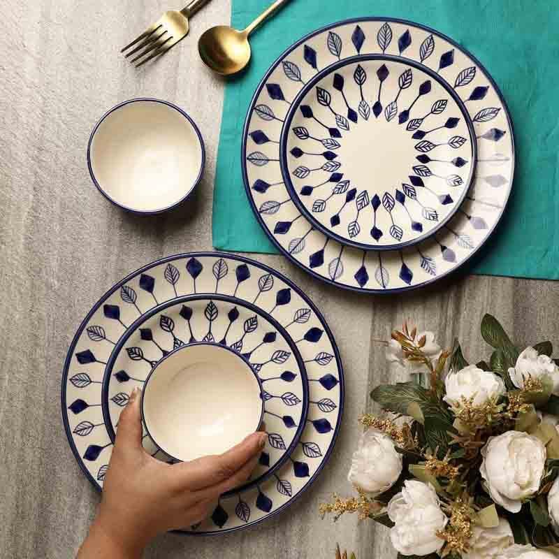 Buy Teer Dinner Set - Six Piece Set Dinner Set from Vaaree