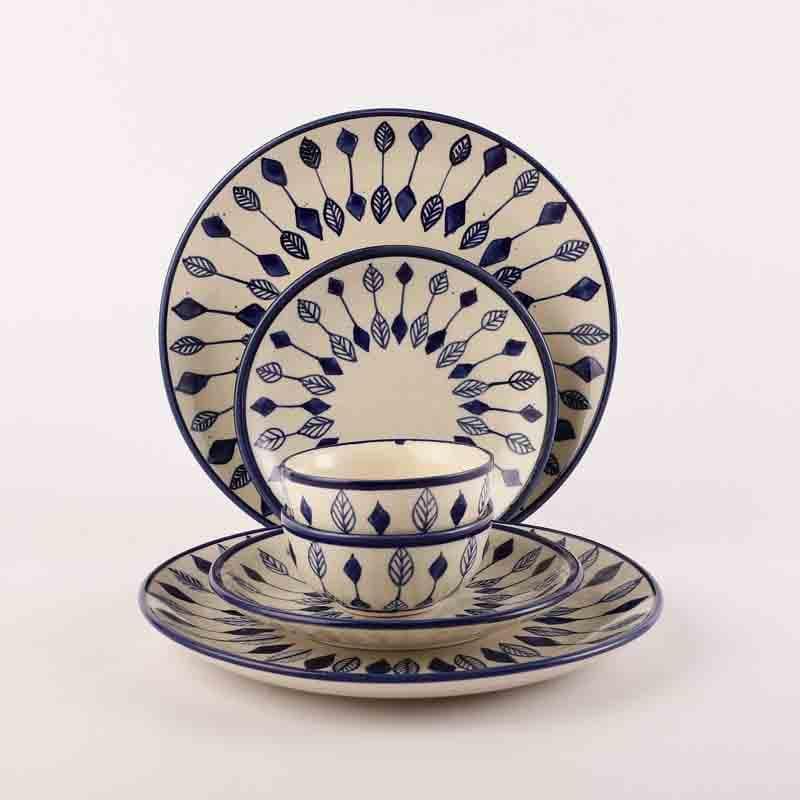 Buy Teer Dinner Set - Six Piece Set Dinner Set from Vaaree