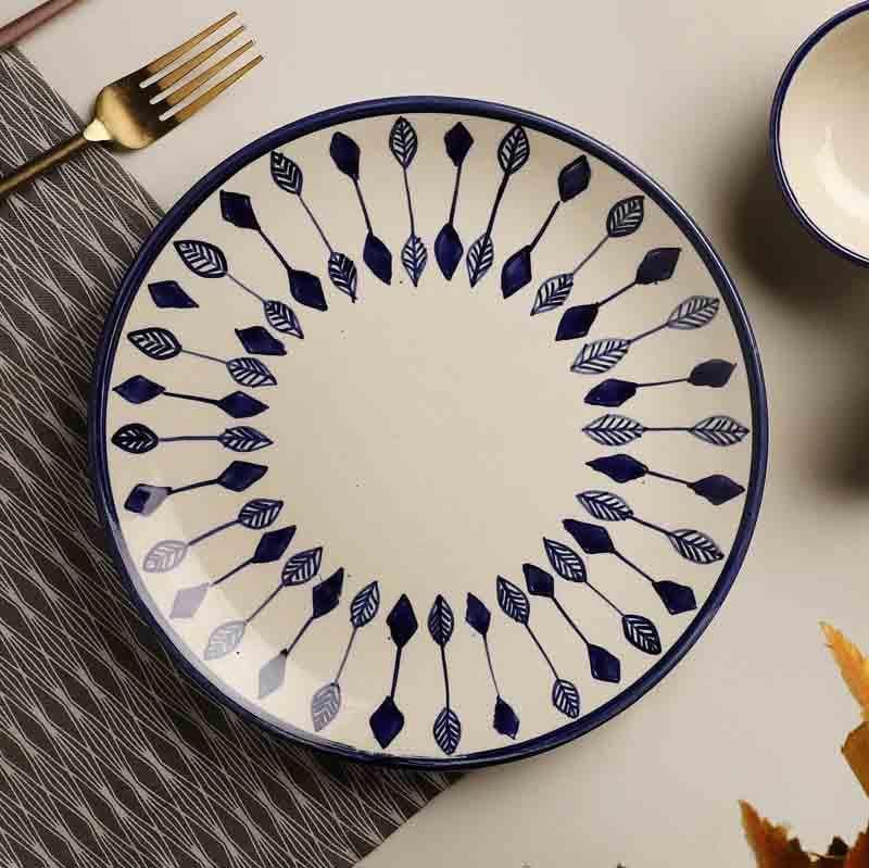 Buy Teer Plate & Bowl - Three Piece Set Dinner Set from Vaaree