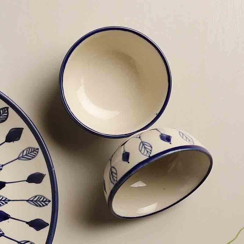 Buy Teer Plate & Bowl - Three Piece Set Dinner Set from Vaaree