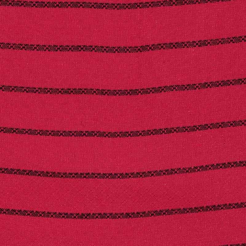 Diwan Set - Awning Stripe Diwan Set - Maroon