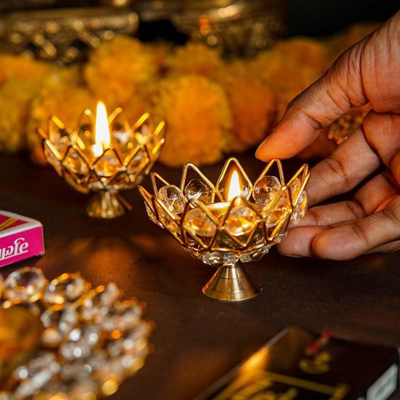 Buy Pearly Grace Diya Diyas from Vaaree