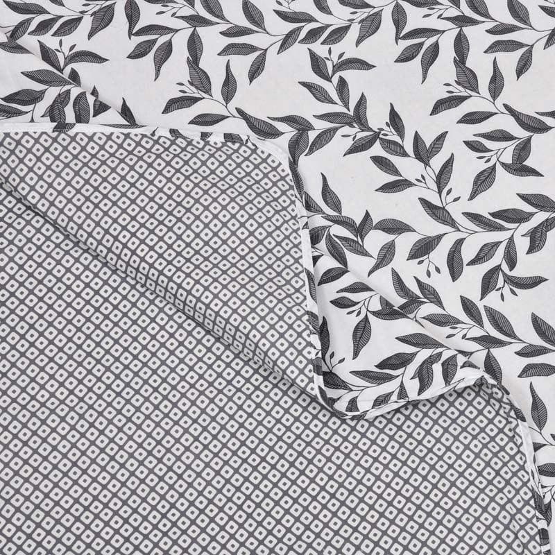 Buy Dove Grey Reversible Cotton Dohar Dohars from Vaaree