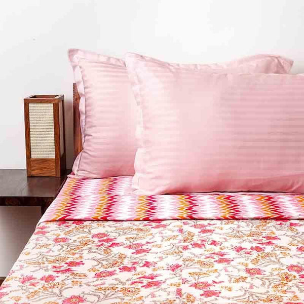 Buy Floral Blaze Dohar - Pink Dohars from Vaaree