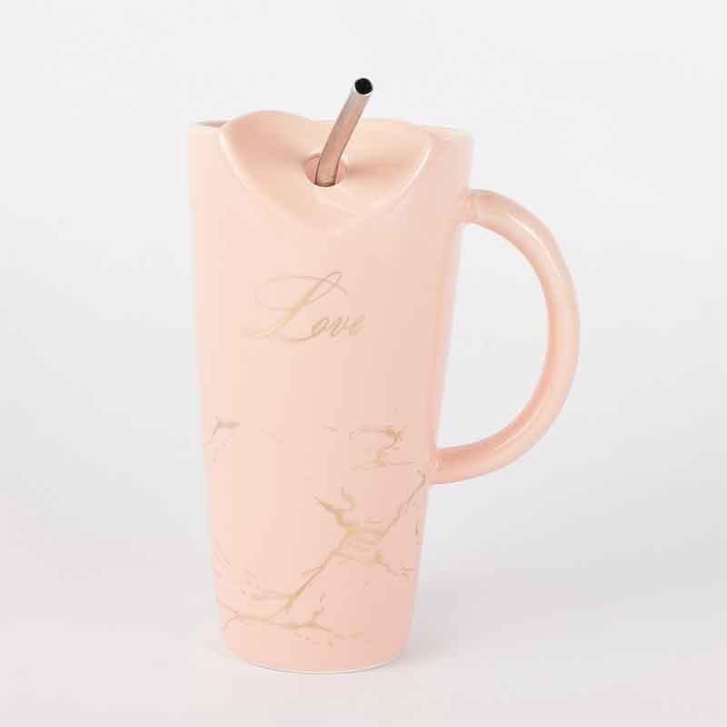 Buy Pinky Promise Straw Mug Sipper from Vaaree