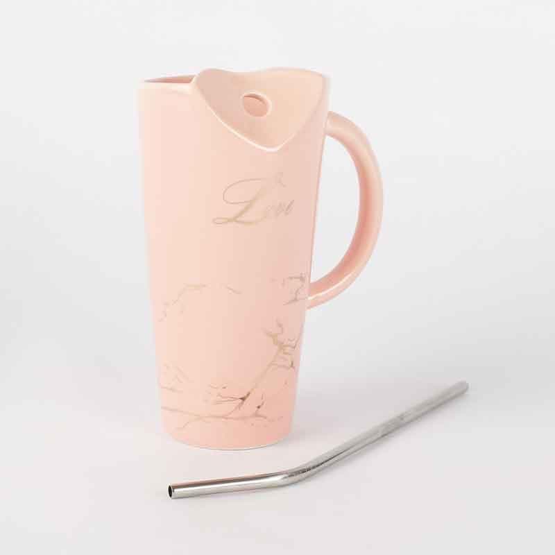 Buy Pinky Promise Straw Mug Sipper from Vaaree