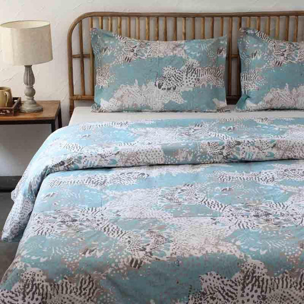 Buy Mashak Duvet Cover - Blue Duvet Covers from Vaaree