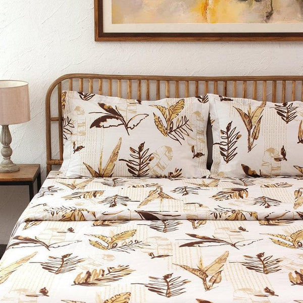 Buy Vanam Duvet Cover - Brown Duvet Covers from Vaaree