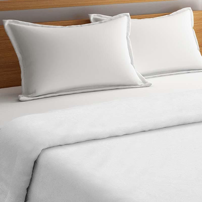 Buy Duvet Covers - Classic Solid Duvet Cover (Ivory) at Vaaree online
