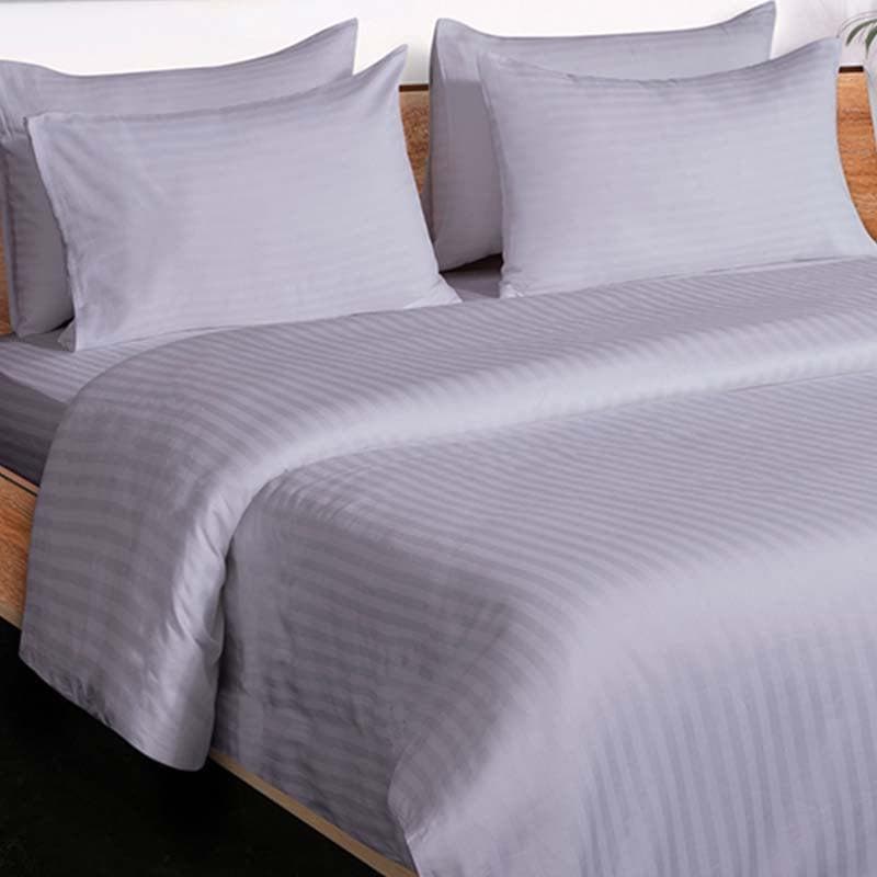 Buy Classic Striped Duvet Cover (White) Duvet Covers from Vaaree